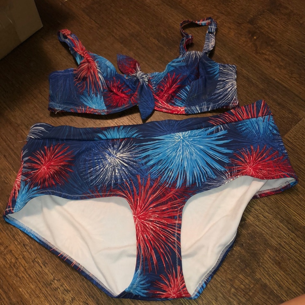 Swimsuits For All High Waisted Bikini